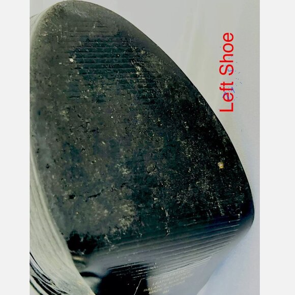 RALPH LAUREN 🖤 Black Vachetta Leather Slingback Platform Heels | Size 9 - Picture 9 of 10